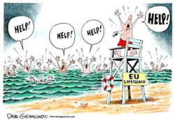 Dave Granlund, Help EU lifeguard