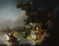 The abduction of europa, Rembrandt